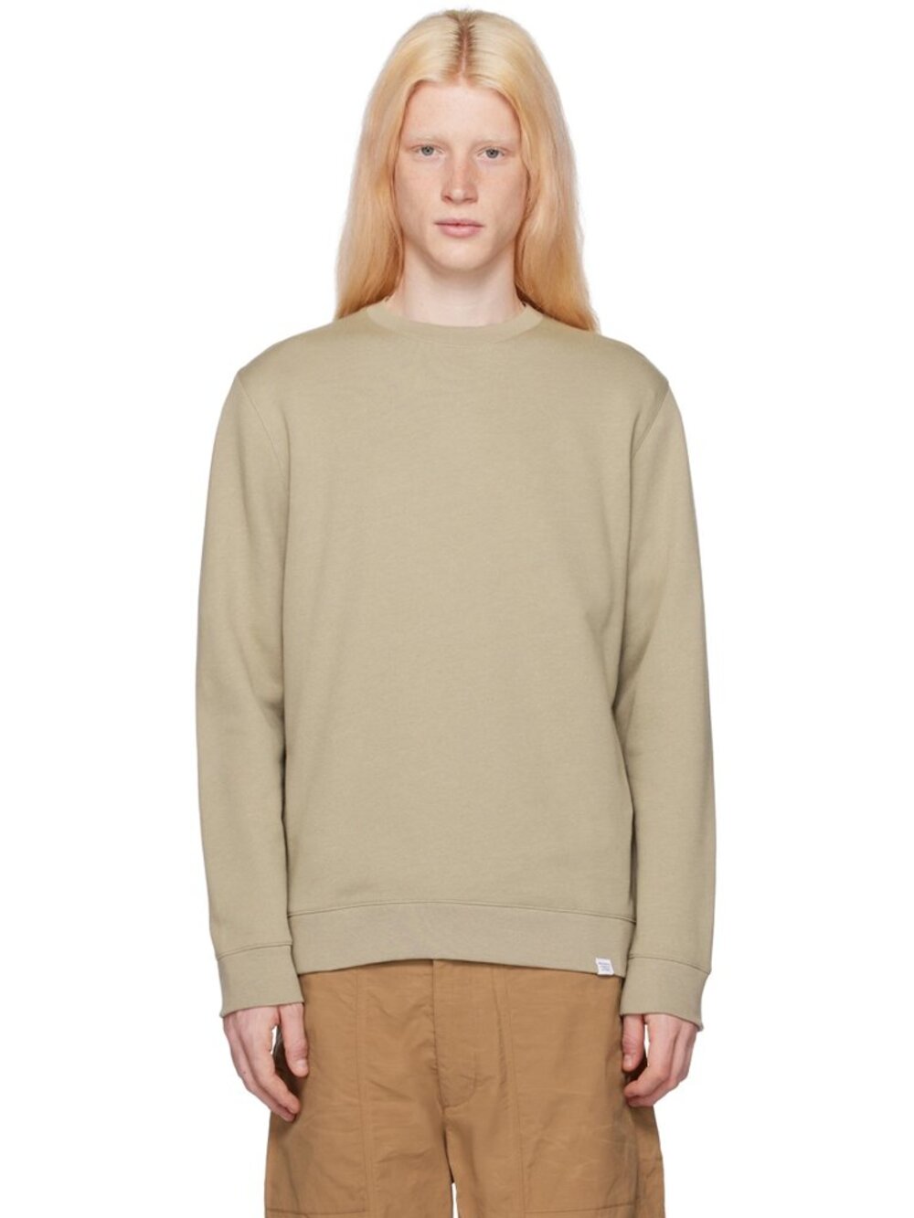 Norse Projects Vagn Sweatshirt Crewneck Long Sleeve French Terry Pullover large